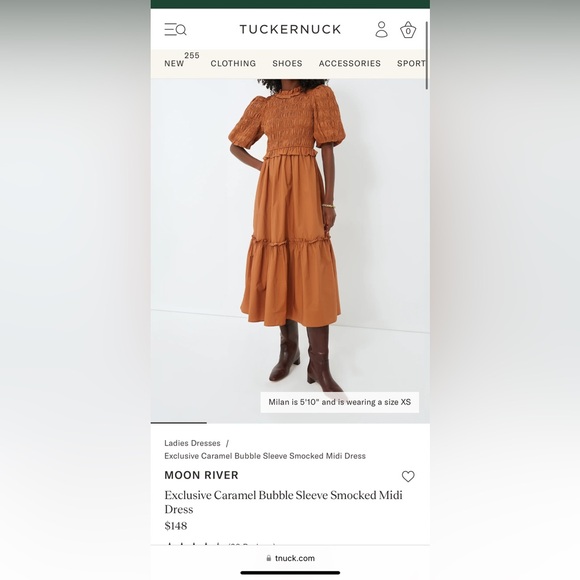 NWT Moon River midi dress XS - Picture 3 of 3